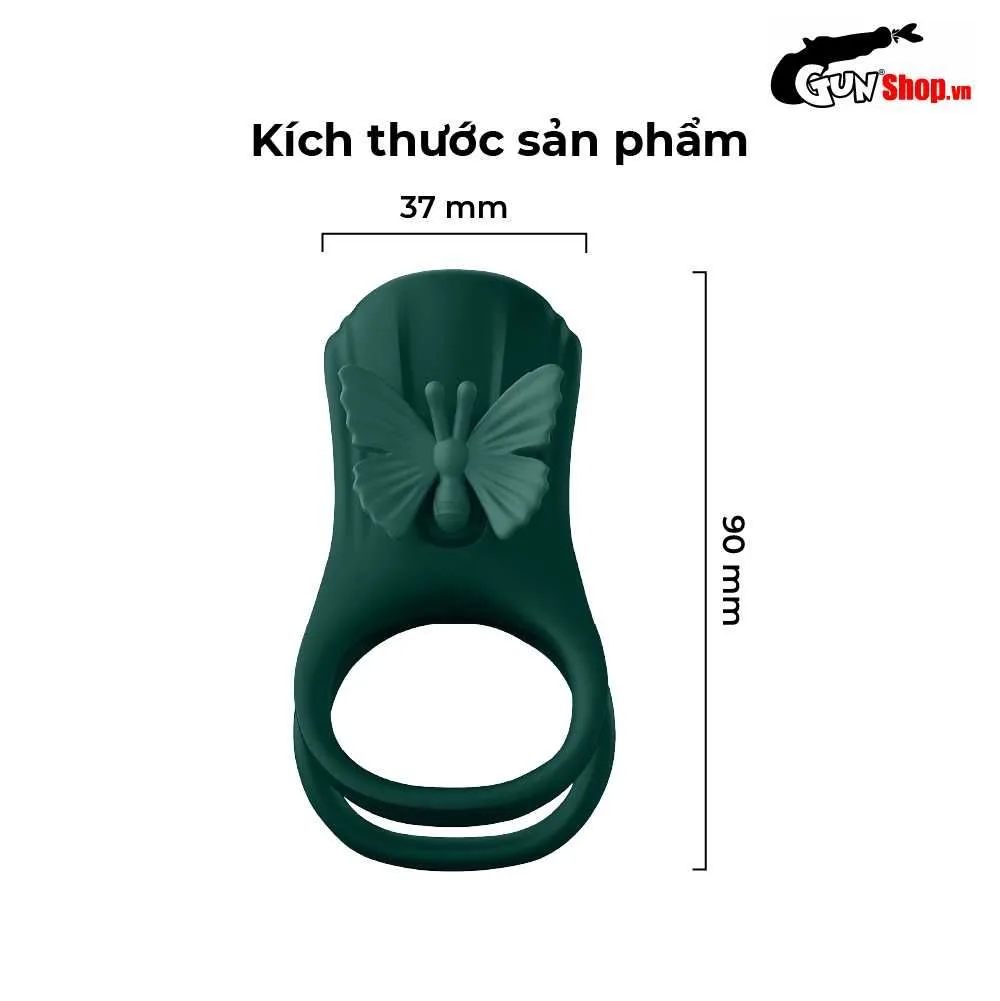 Vòng rung đôi Butterfly Ring cánh bướm tăng khoái cảm cực đỉnh — ảnh 2