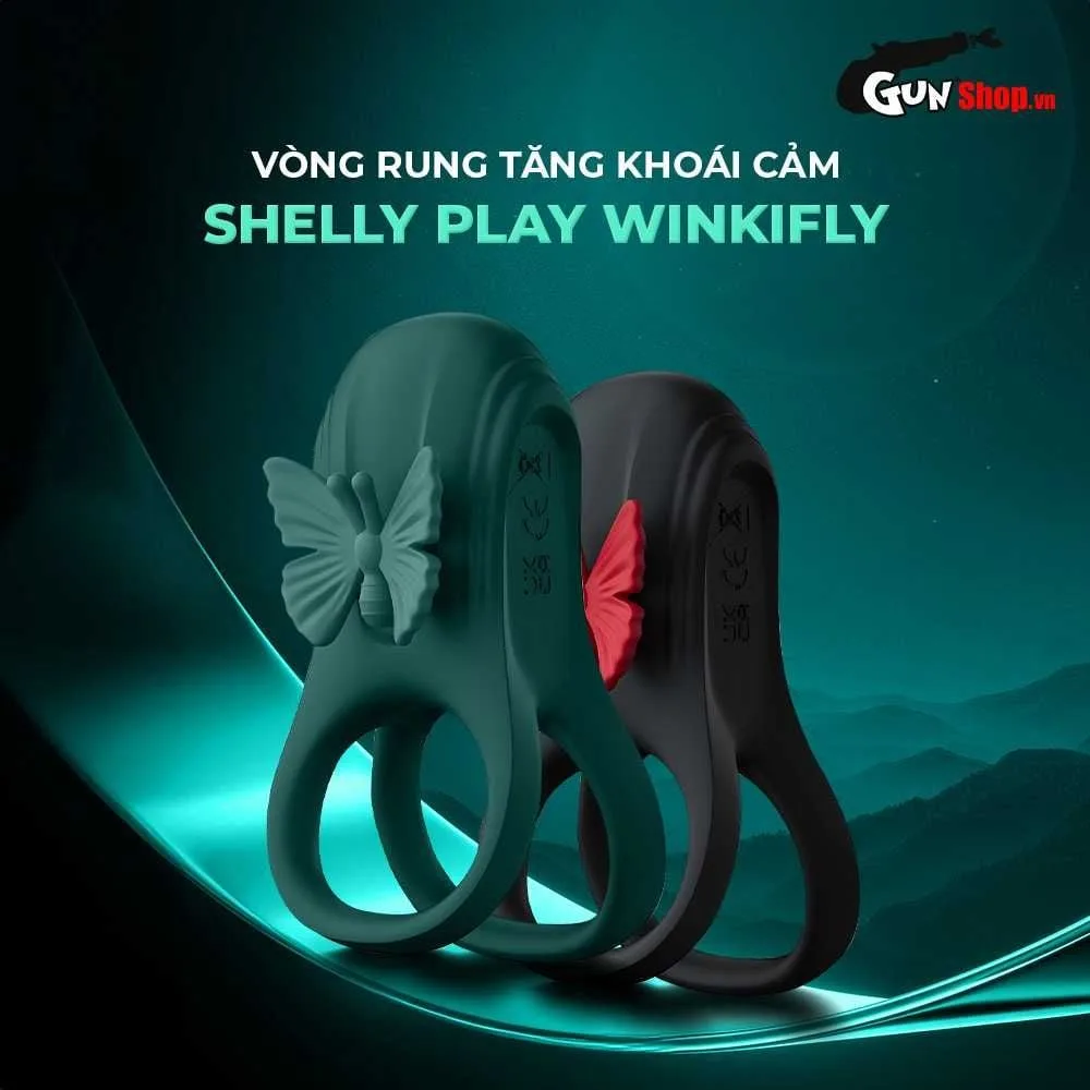 Vòng rung đôi Butterfly Ring cánh bướm tăng khoái cảm cực đỉnh — ảnh 3