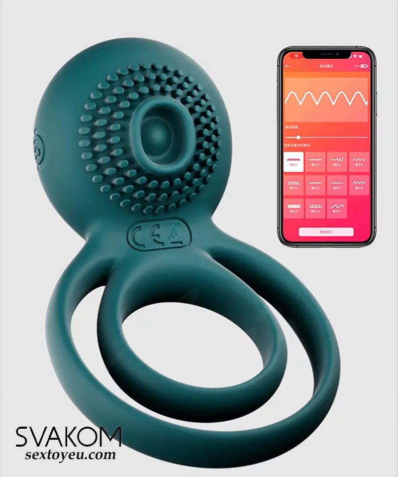 Vòng rung Tammy Pro Svakom đổi app điều khiển dễ dùng kích thích — ảnh 6
