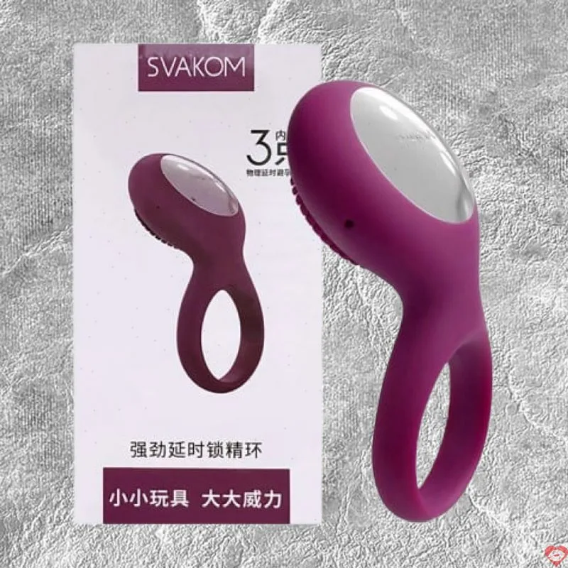 Vòng rung Svacom Tyler sạc điện, khoái cảm kéo dài, rung mạnh