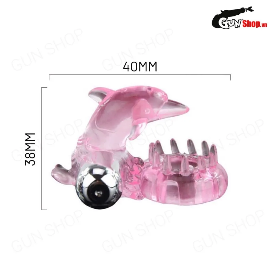 Vòng rung Baile Love Dolphin kích thích đỉnh điểm pin sạc bền — ảnh 3
