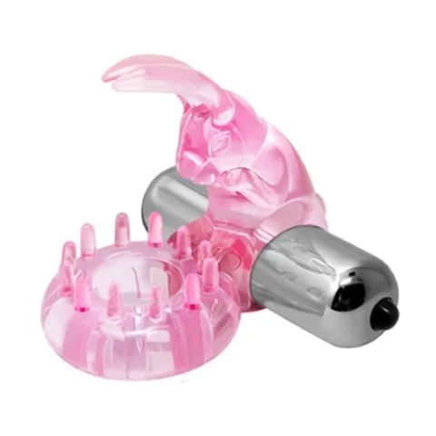 Vòng rung Baile Love Rabbit pin sạc khoái cảm mạnh mẽ