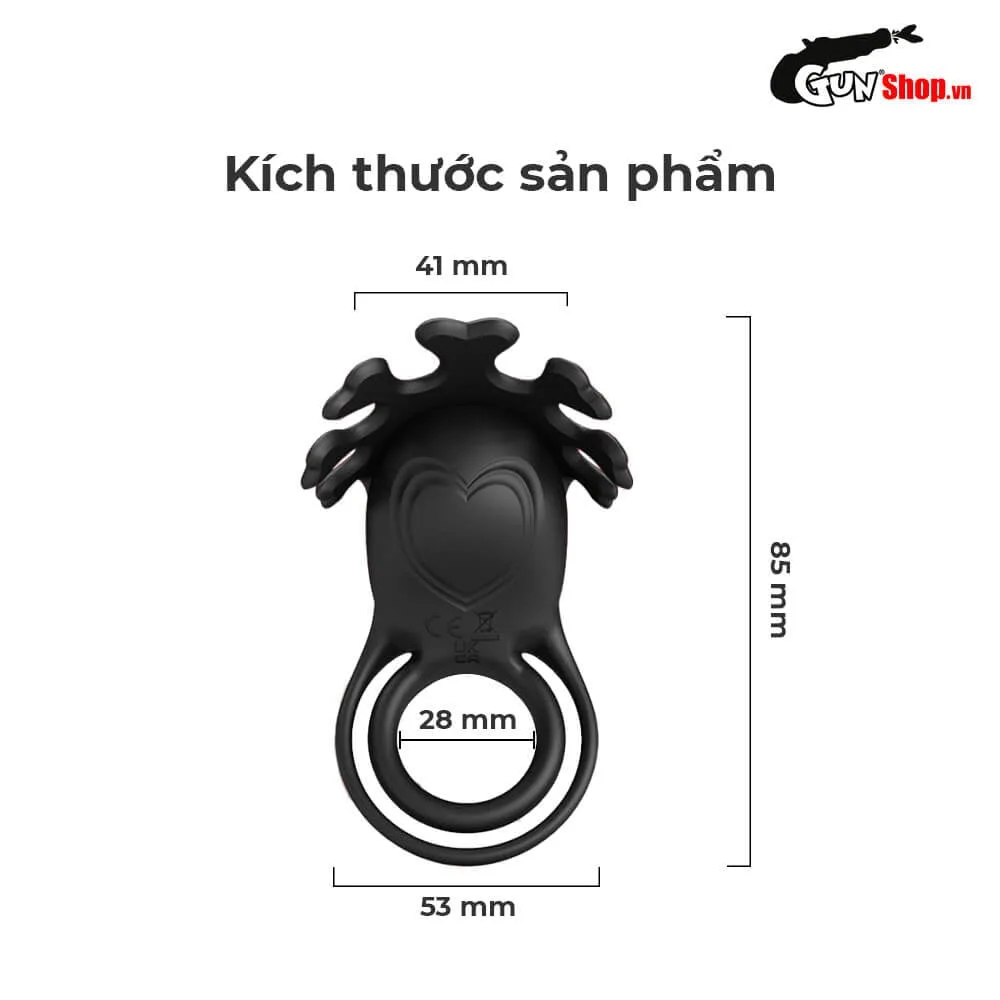 Vòng rung tăng khoái cảm Pretty Love Ruben — ảnh 3