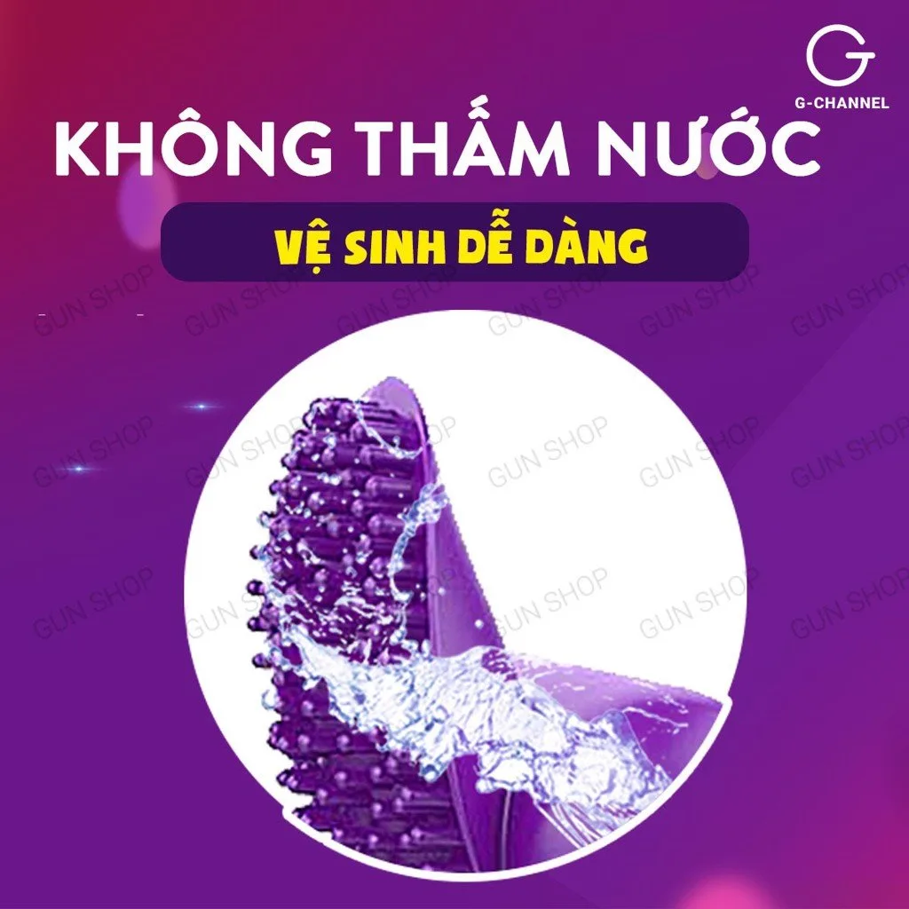 Vòng Rung Gai Nổi Sạc Điện Mạnh Mẽ Tăng Khoái Cảm — ảnh 6