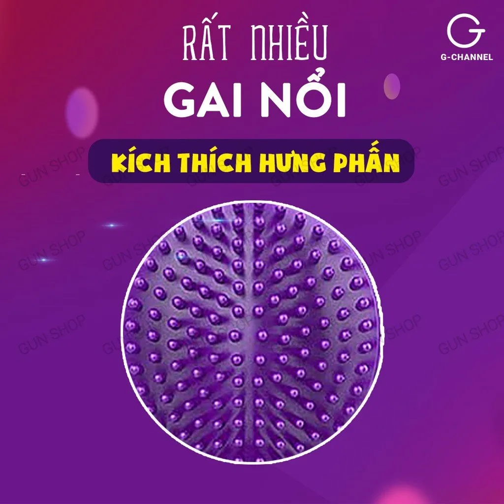 Vòng Rung Gai Nổi Sạc Điện Mạnh Mẽ Tăng Khoái Cảm — ảnh 4