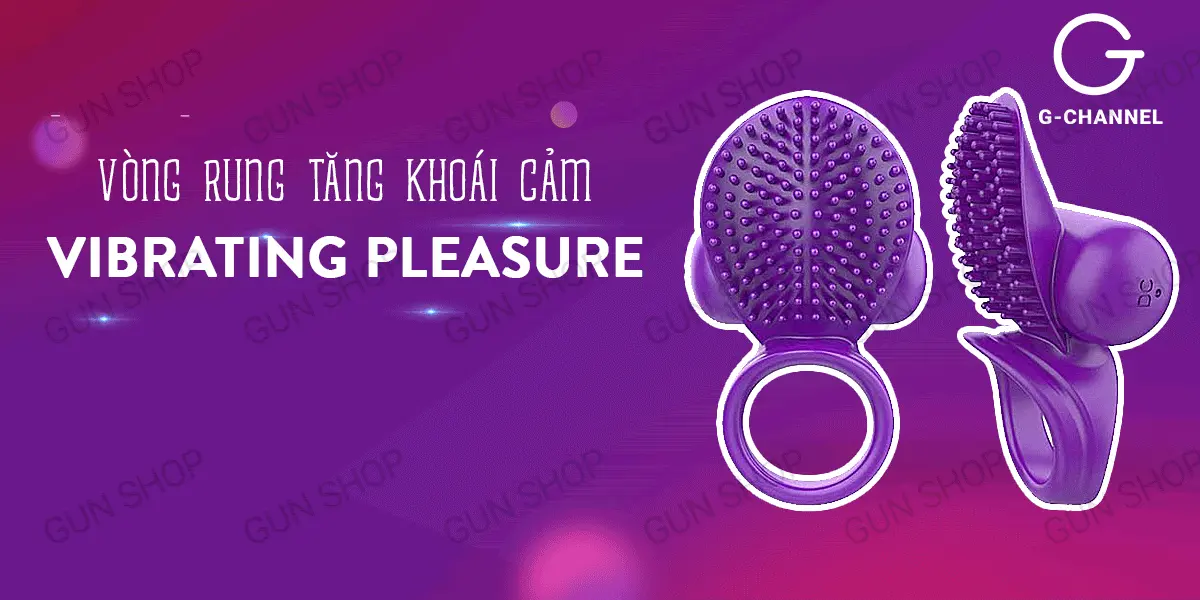 Vòng Rung Gai Nổi Sạc Điện Mạnh Mẽ Tăng Khoái Cảm — ảnh 2