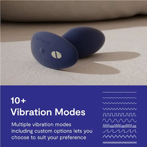 Phích cắm We-Vibe Ditto cao cấp, điều khiển app, remote — hình 2