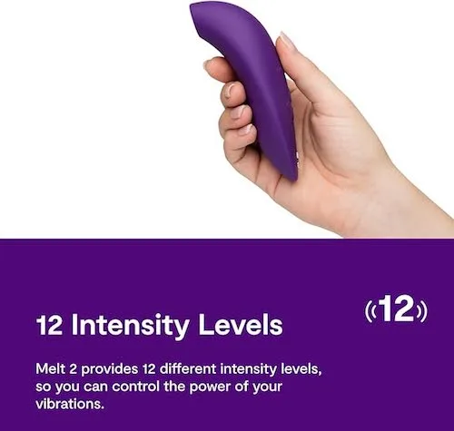 We-Vibe Melt 2 Máy Kích Thích Âm Vật Sóng Khí Cao Cấp Điều Khiển Qua App We-Vibe Melt 2 Máy Kích Thích Âm Vật Sóng Khí Cao Cấp Điều — 12 mức cường độ & 6 chế độ hút – Cá nhân hóa khoái cảm