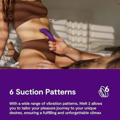 We-Vibe Melt 2 Máy Kích Thích Âm Vật Sóng Khí Cao Cấp Điều Khiển Qua App We-Vibe Melt 2 Máy Kích Thích Âm Vật Sóng Khí Cao Cấp Điều — hình 5