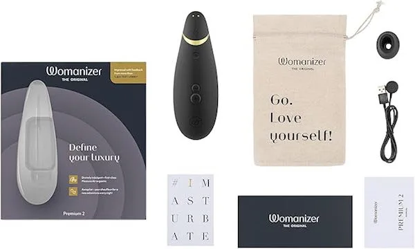 Womanizer Premium 2 Máy Kích Thích Âm Vật Cao Cấp Công Nghệ Sóng Áp Lực — ảnh 7