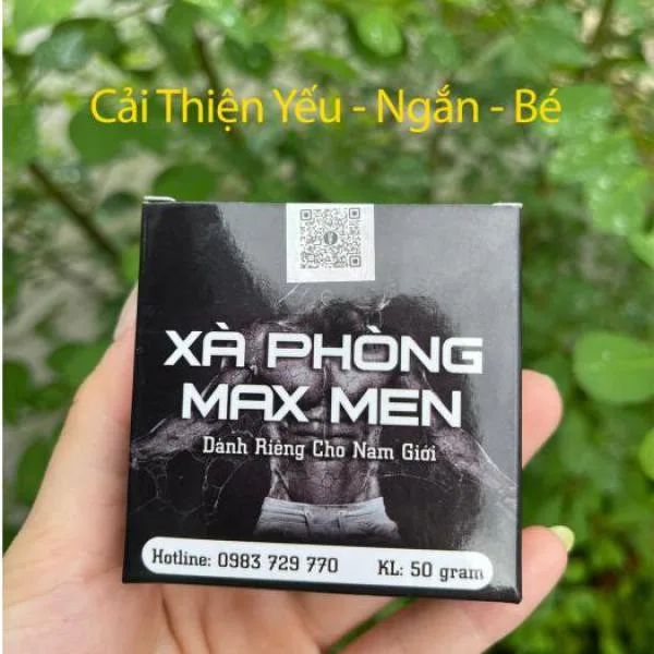 Xà phòng Max Men tăng kích thước cậu nhỏ - Maxman hiệu quả