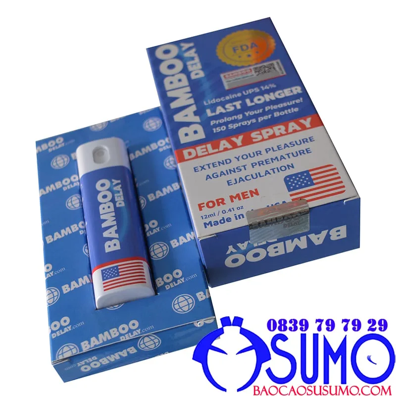 Xịt Kéo Dài Xuất Tinh Cao Cấp Bamboo Delay Spray Chính Hãng USA — ảnh 4