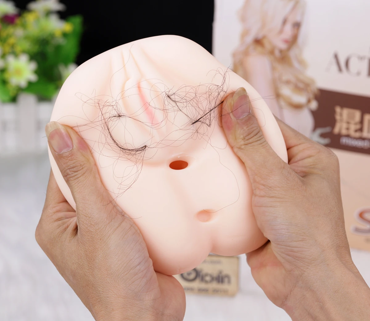YaYo âm đạo giả rung diễn viên lai mềm mại kích thích mạnh — Chất liệu TPR mềm mại như thật, an toàn sức khỏe