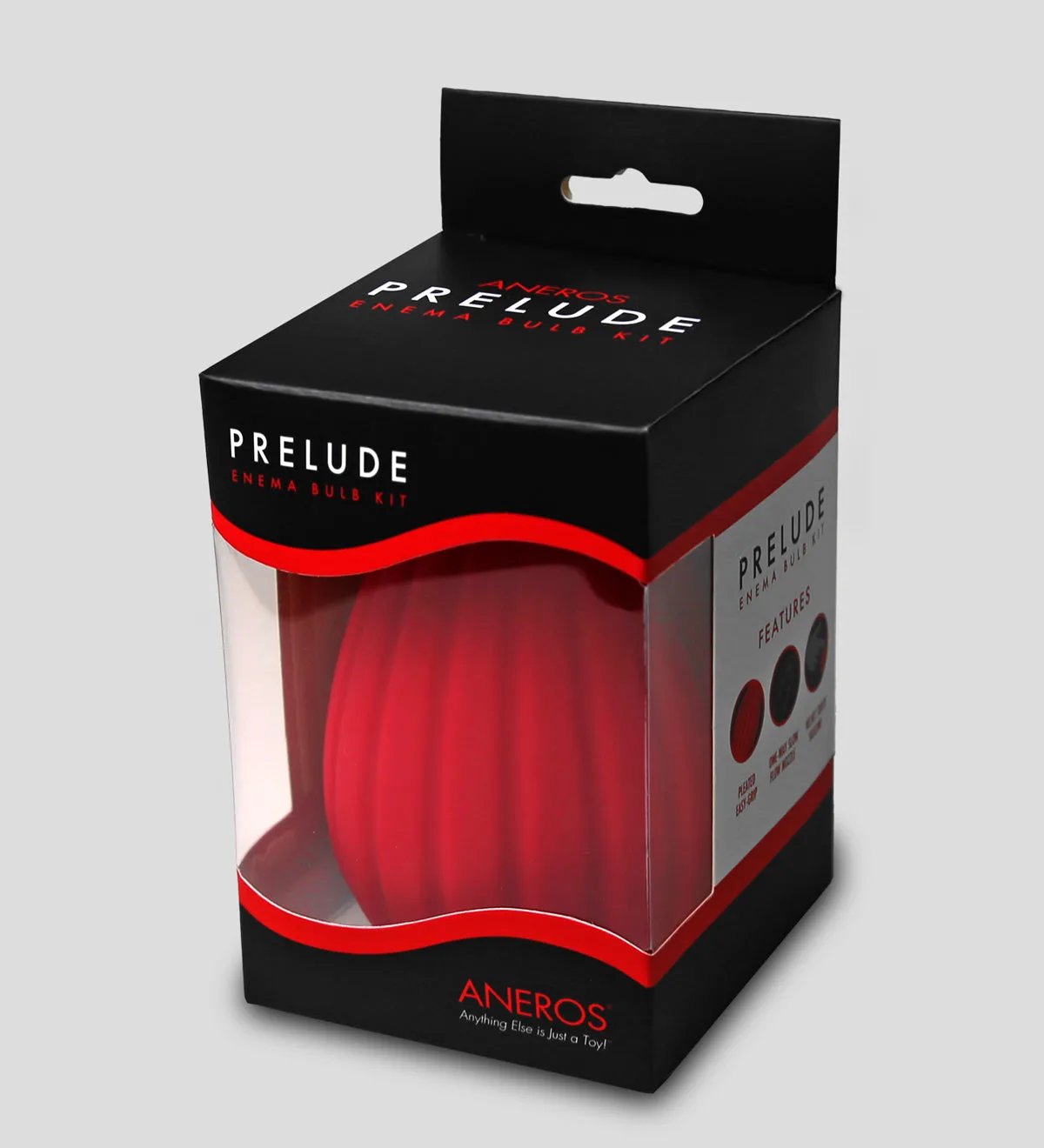Aneros Prelude – bóp thụt rửa hậu môn silicone vòi chảy chậm — ảnh 3