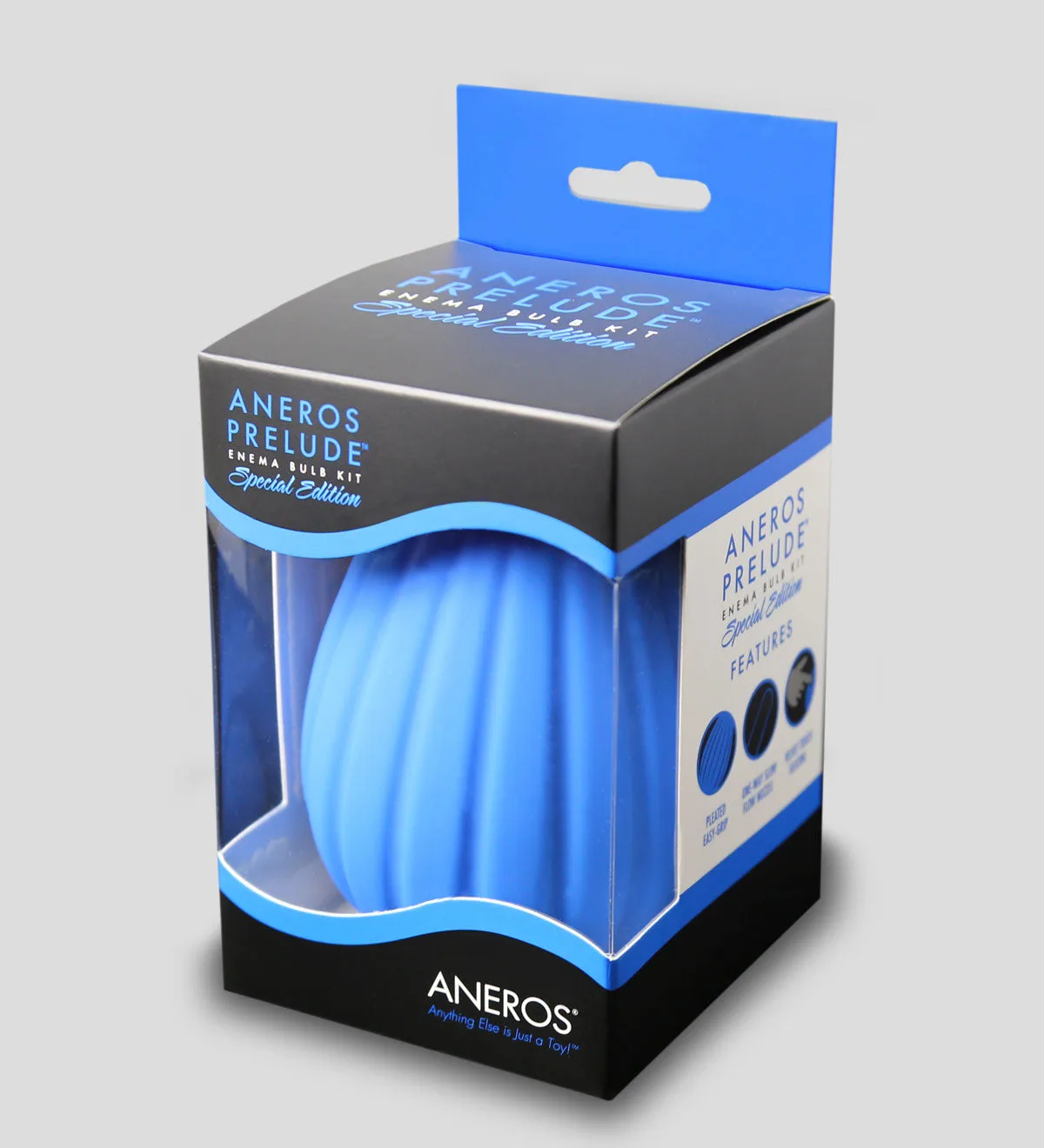 Aneros Prelude – bóp thụt rửa hậu môn silicone vòi chảy chậm — ảnh 5