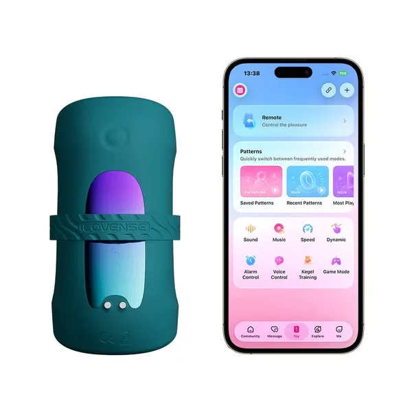 Lovense Gush 2 Motion máy massage quy đầu rảnh tay cảm biến chuyển động
